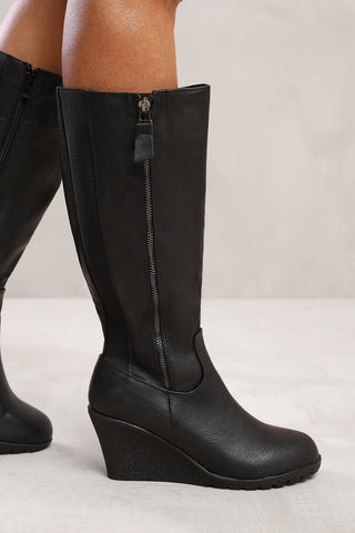 Vrupons Women's Ankle Boots - Side Zipper High Heel Booties For Casual Or Dressy Outfits