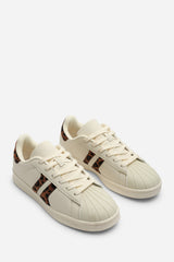 Yamileth Stripe Panel Detailed Trainer