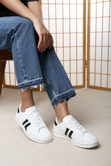 Yamileth Stripe Panel Detailed Trainer