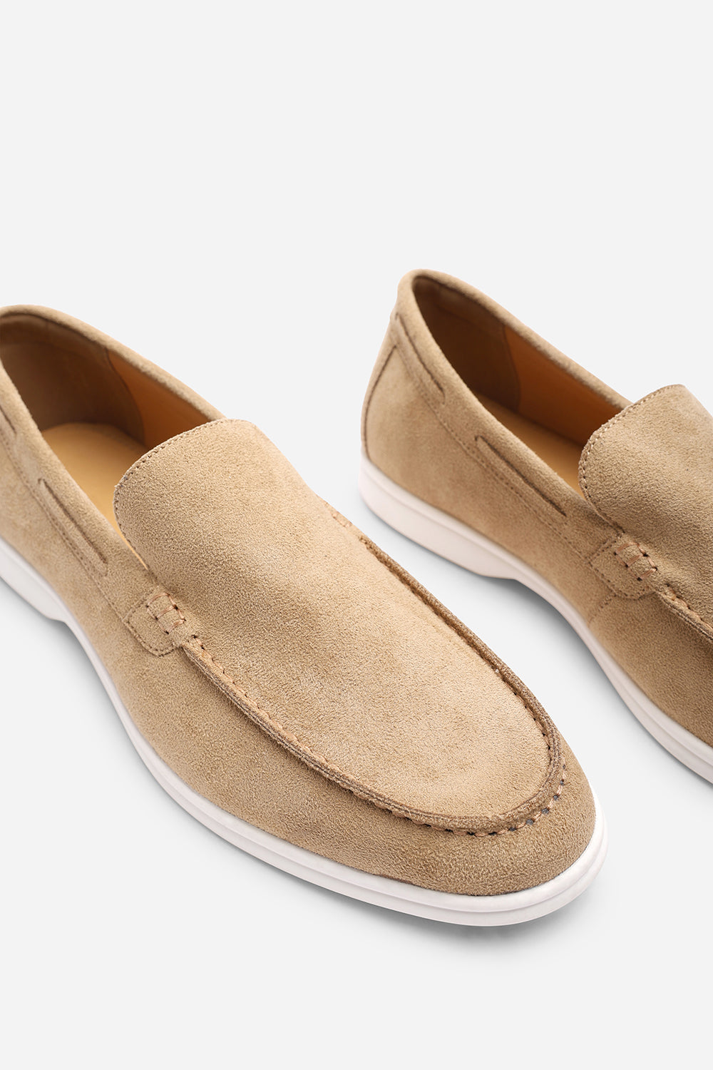 Trent Suede Slip On Easy Loafer