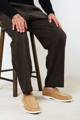 Trent Suede Slip On Easy Loafer
