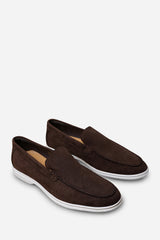 Trent Suede Slip On Easy Loafer