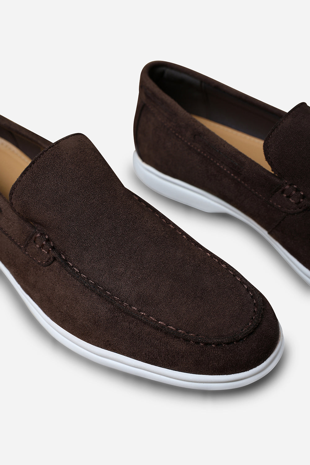 Trent Suede Slip On Easy Loafer