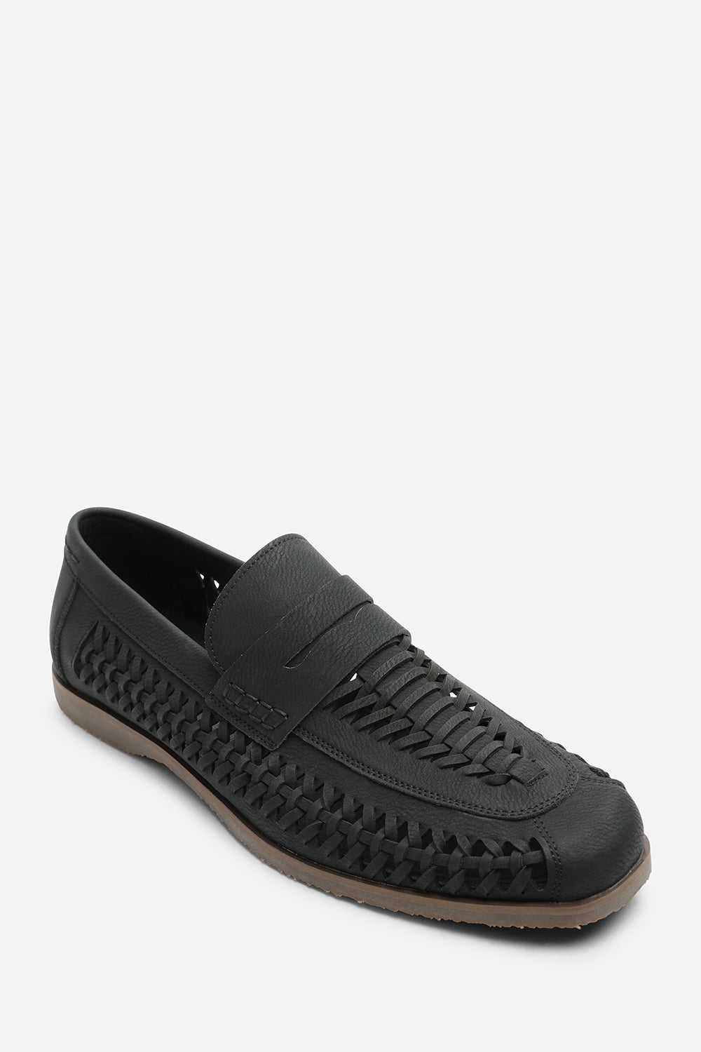 Colby Weave Slip on Loafers