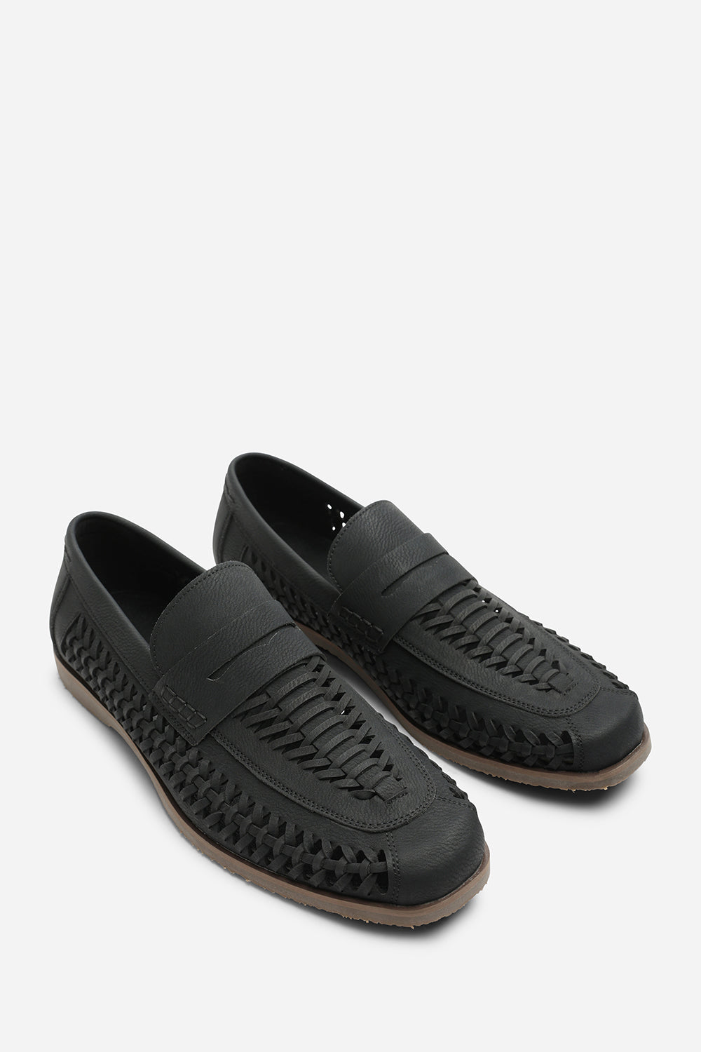 Colby Weave Slip on Loafers