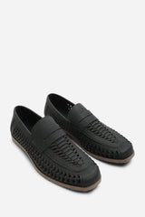 Colby Weave Slip on Loafers