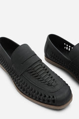 Colby Weave Slip on Loafers