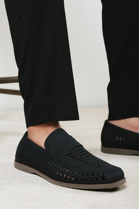 Colby Weave Slip on Loafers