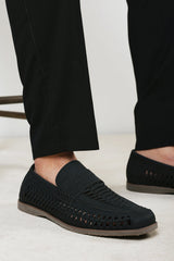 Colby Weave Slip on Loafers