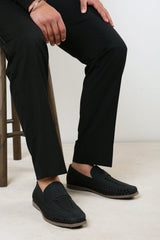 Colby Weave Slip on Loafers