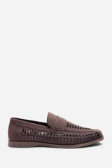 Colby Weave Slip on Loafers