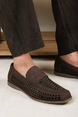 Colby Weave Slip on Loafers