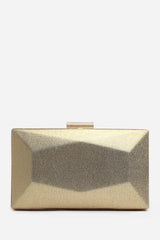 Carvela Embellished Evening Clutch In Gold