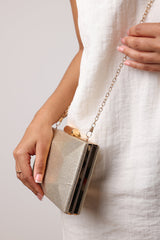 Carvela Embellished Evening Clutch In Gold