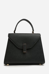 Mareas Elegant Top Handle Shoulder Bag In Black