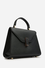 Mareas Elegant Top Handle Shoulder Bag In Black