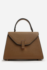 Mareas Elegant Top Handle Shoulder Bag In Brown