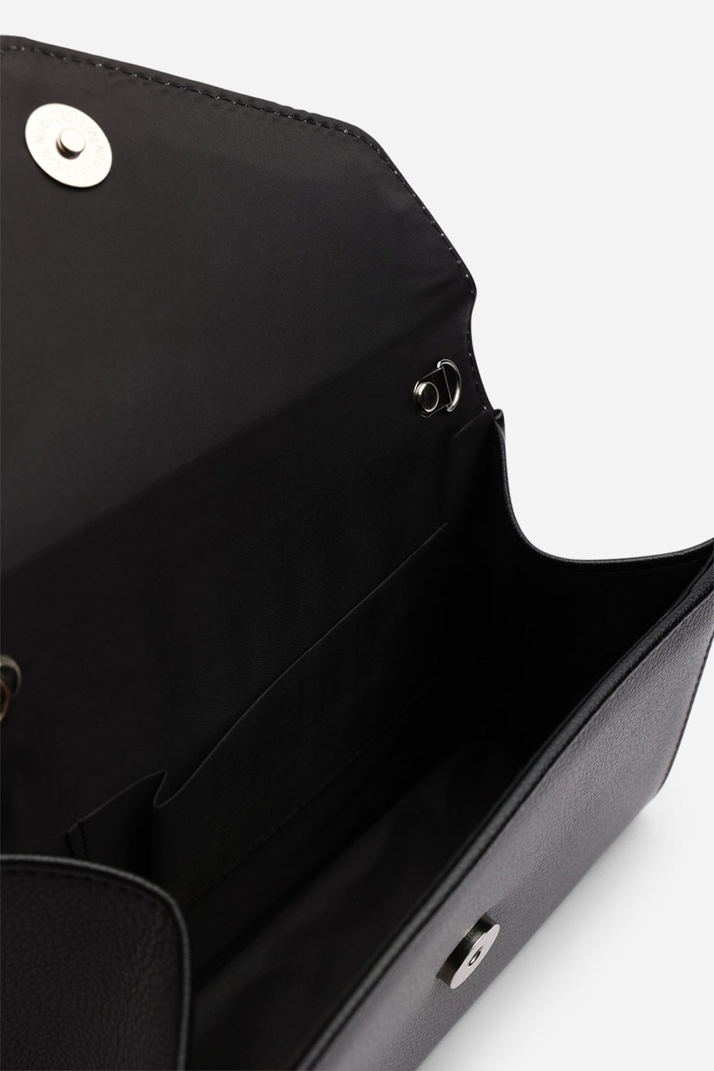 Marina Structured Top Handle Shoulder Bag In Black