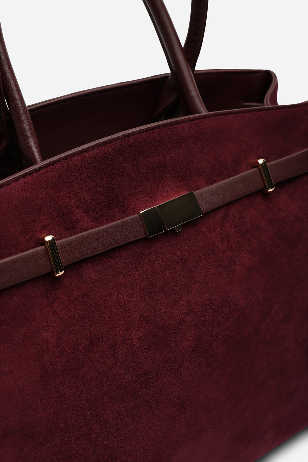 Grelle Belt Lock Detail Tote Bag