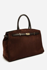 Grelle Belt Lock Detail Tote Bag
