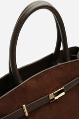 Grelle Belt Lock Detail Tote Bag
