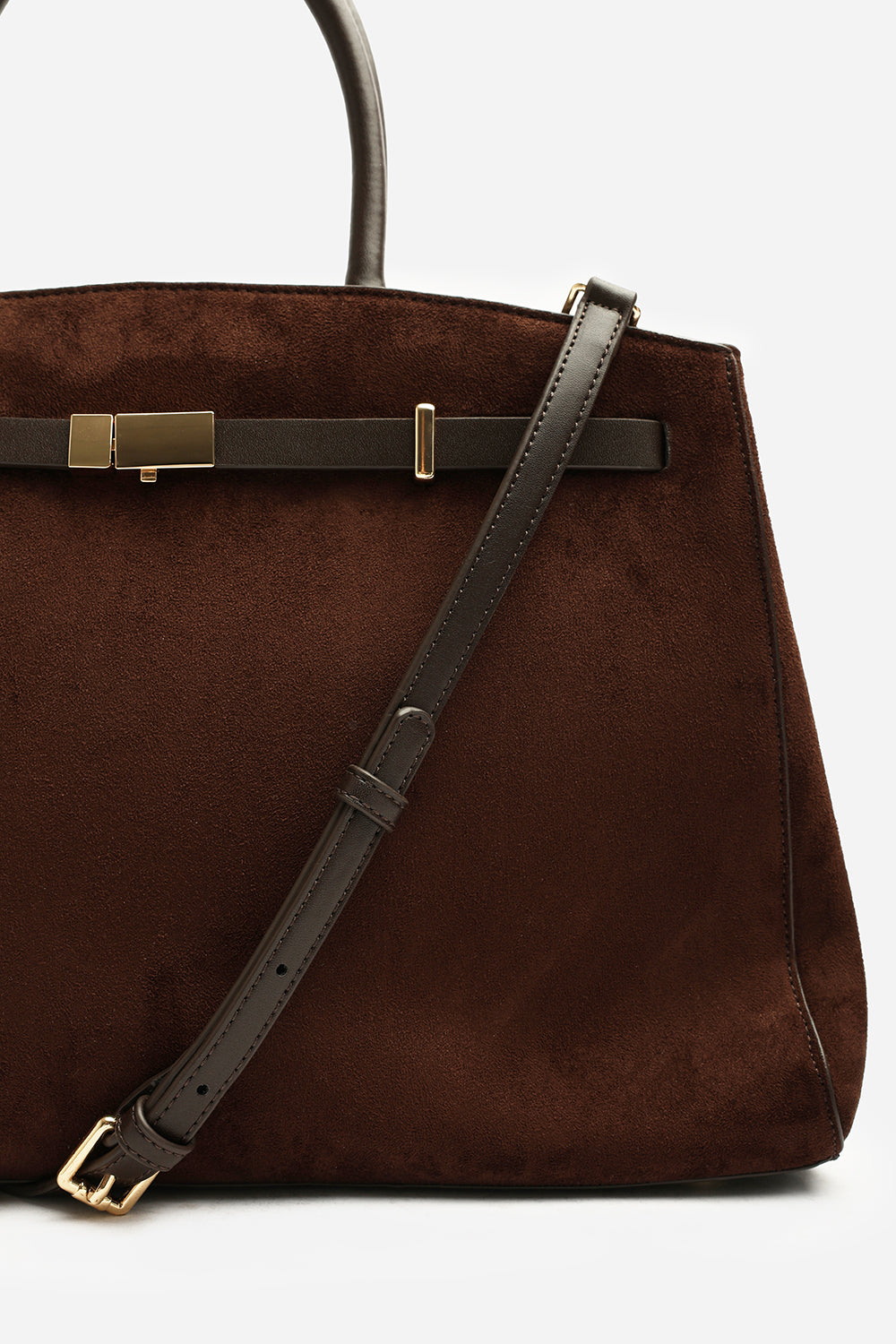 Grelle Belt Lock Detail Tote Bag