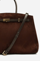 Grelle Belt Lock Detail Tote Bag