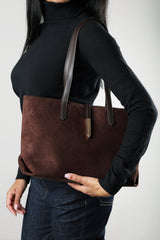 Grexina Tote Bag With Trim Detail