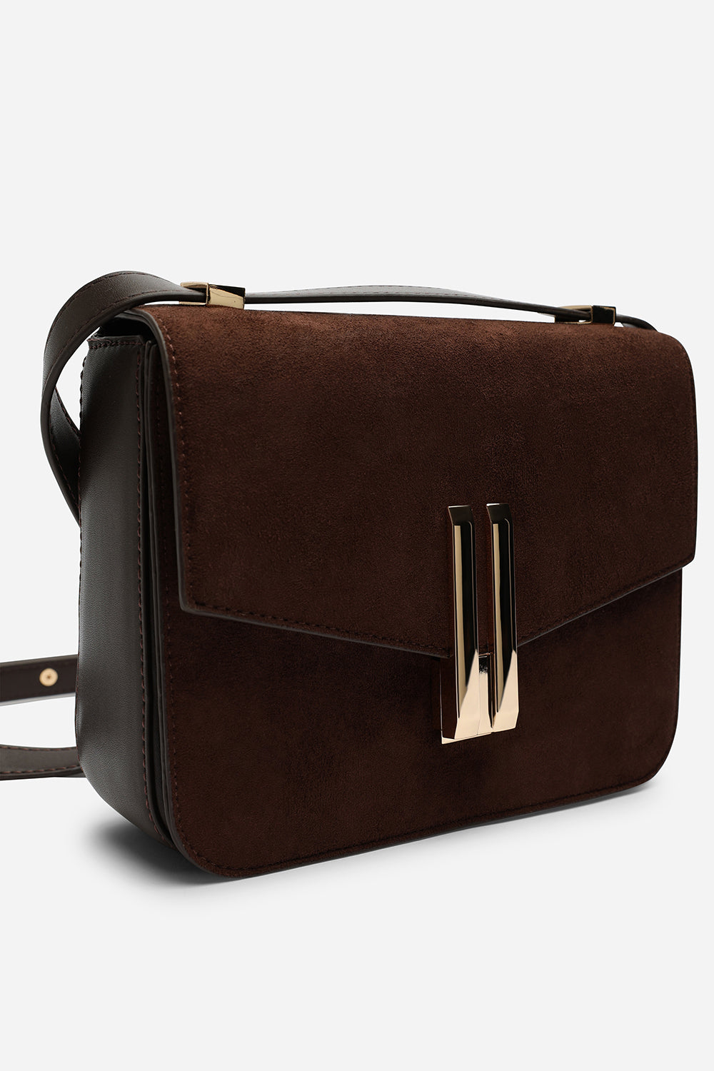 Gelora Cross Body Bag With Clasp Detail