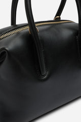 Gavera Leather Mini Bowler Grab Bag
