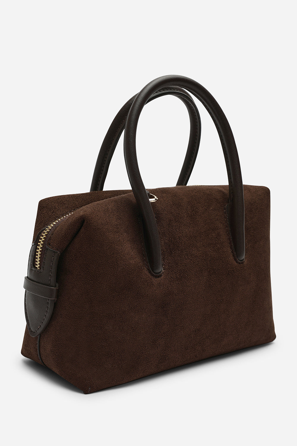 Gavera Leather Mini Bowler Grab Bag