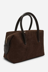 Gavera Leather Mini Bowler Grab Bag
