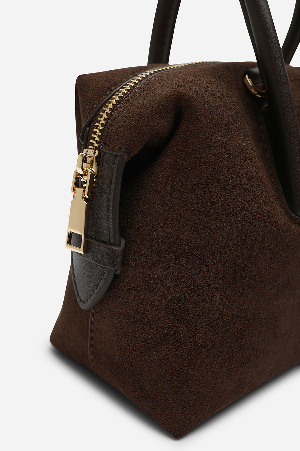 Gavera Leather Mini Bowler Grab Bag
