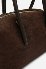 Gavera Leather Mini Bowler Grab Bag