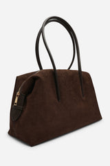 Gavera Leather Mini Bowler Grab Bag