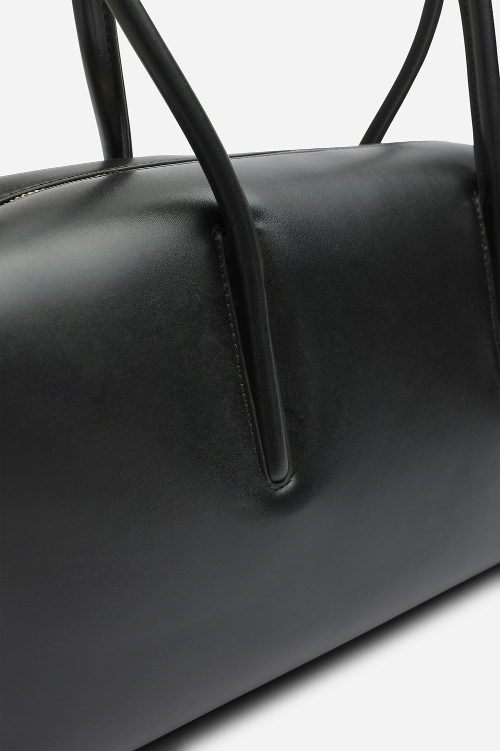 Girelle Leather Bowler Bag