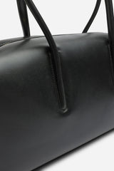 Girelle Leather Bowler Bag