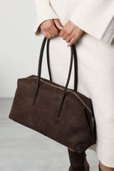 Girelle Leather Bowler Bag