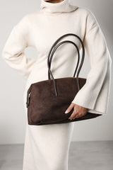 Girelle Leather Bowler Bag