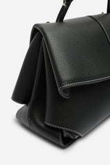 Galyx Leather Top Handle Cross Body Bag
