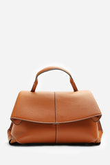 Galyx Leather Top Handle Cross Body Bag