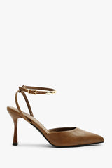 Cheyenne Bar Trim Detail Cut Out Court Shoe Heels