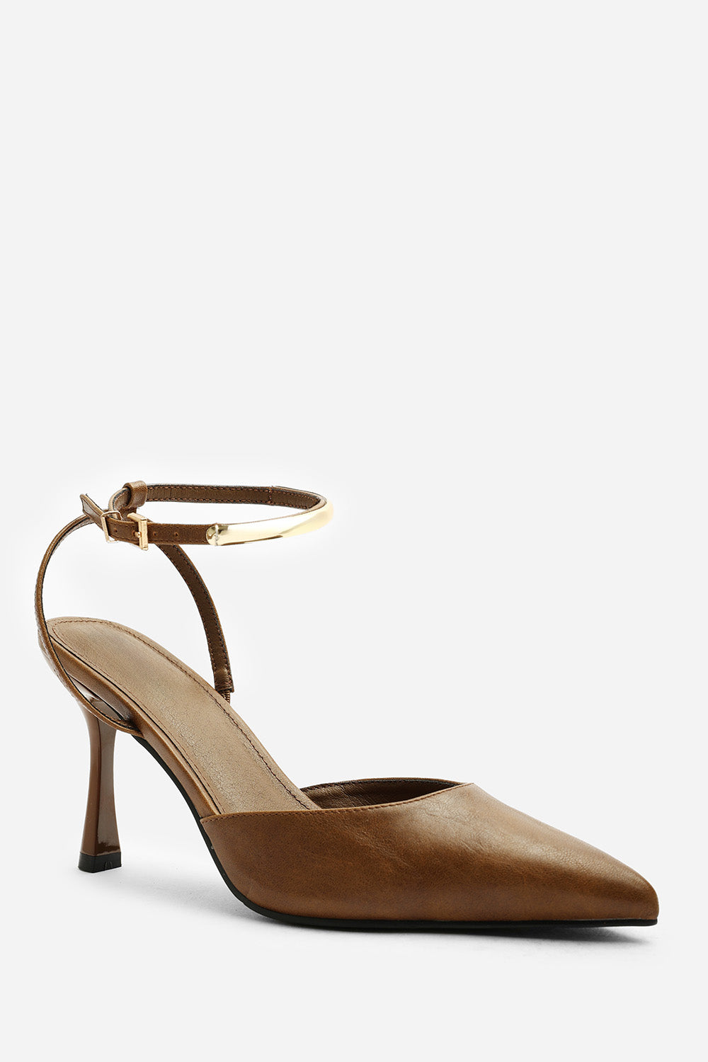Cheyenne Bar Trim Detail Cut Out Court Shoe Heels