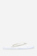 Giuliana Clear Glitter Toe Post Flip Flops