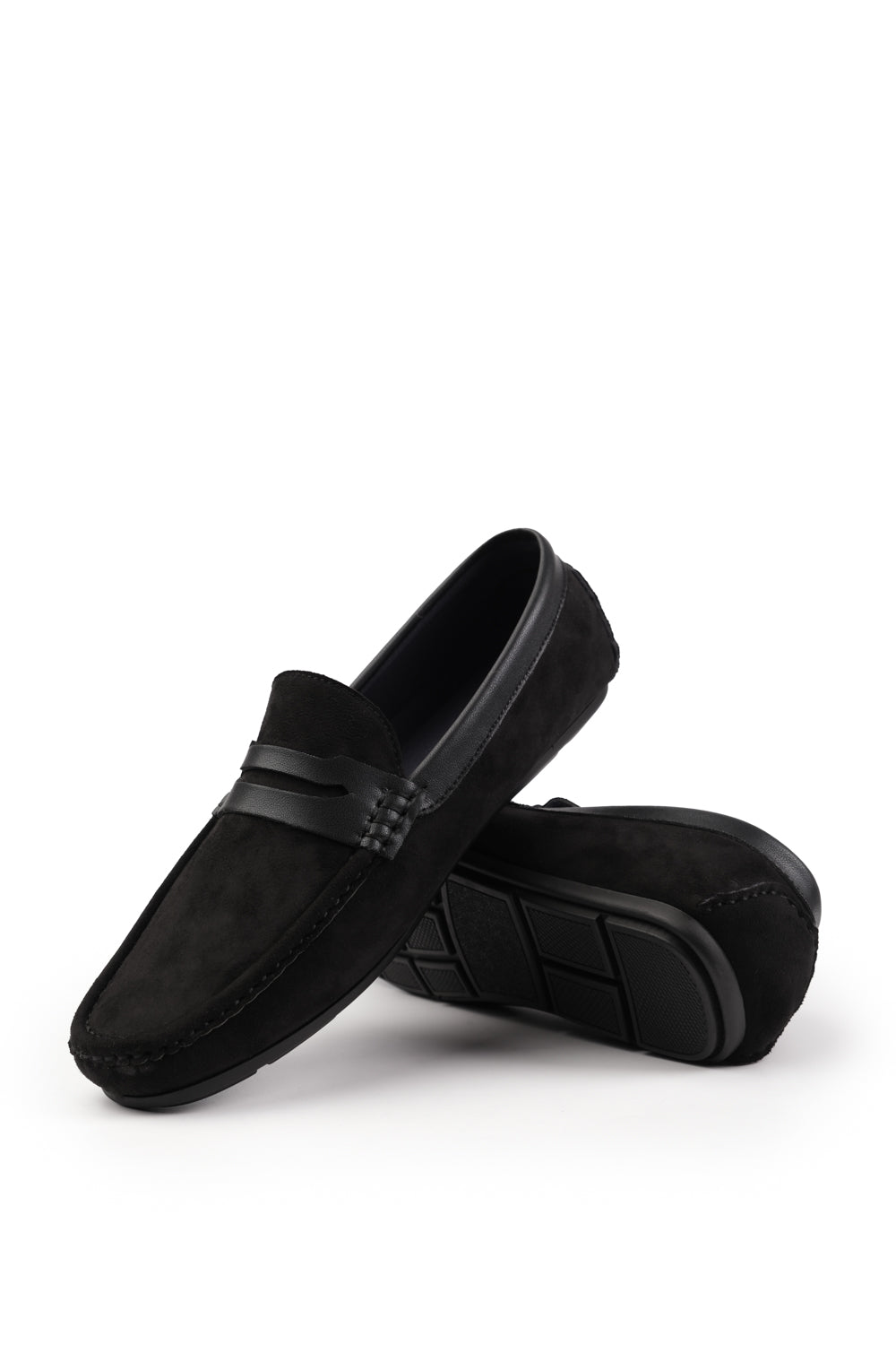 ALFIE DRIVING SHOES IN BLACK Where s That From UK