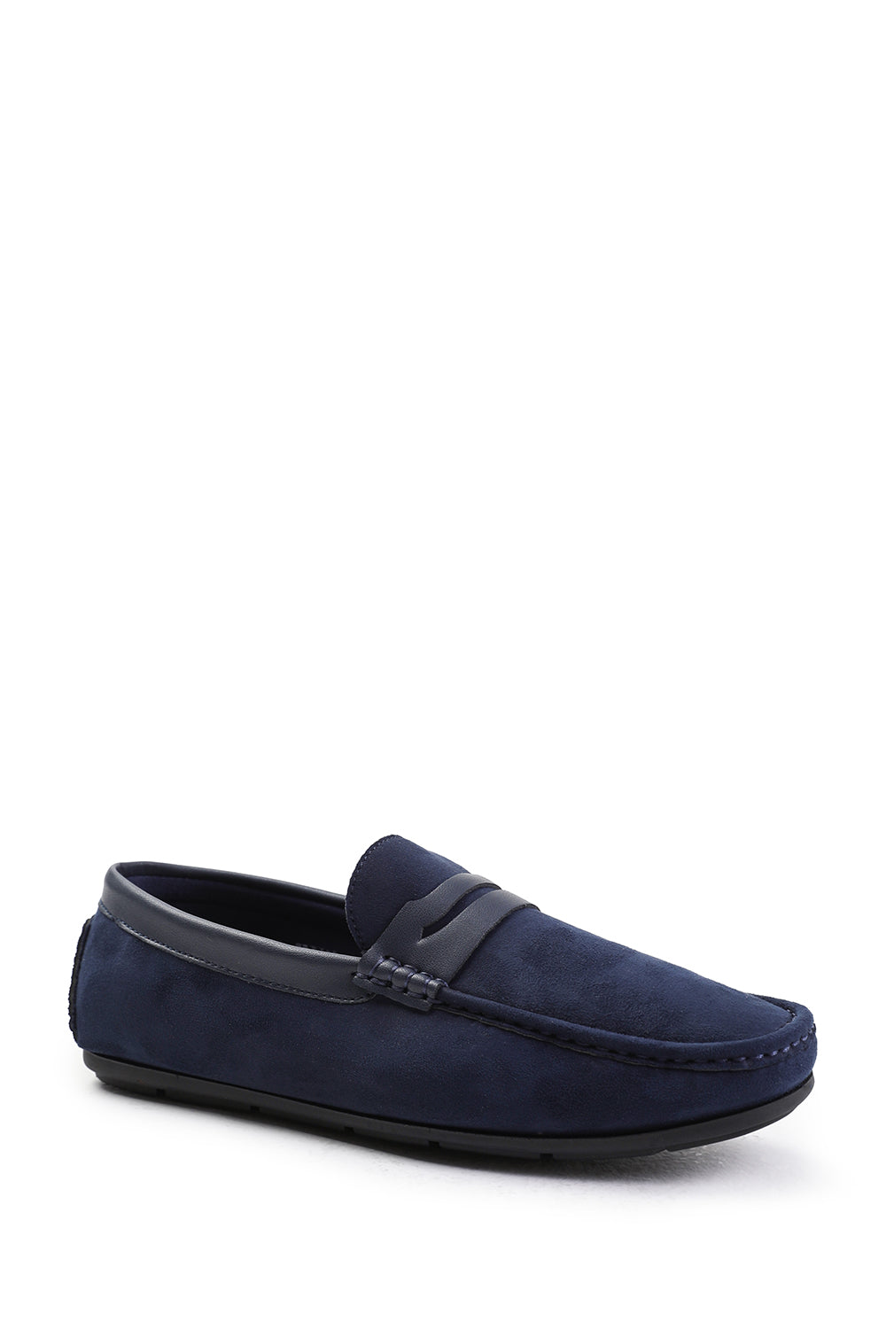 ALFIE DRIVING SHOES IN NAVY