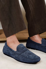 Kyle Suede Slip on Bubble Loafer