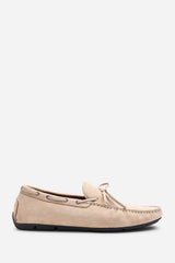 Carter Suede Slip on Lace Detail Loafer