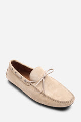 Carter Suede Slip on Lace Detail Loafer