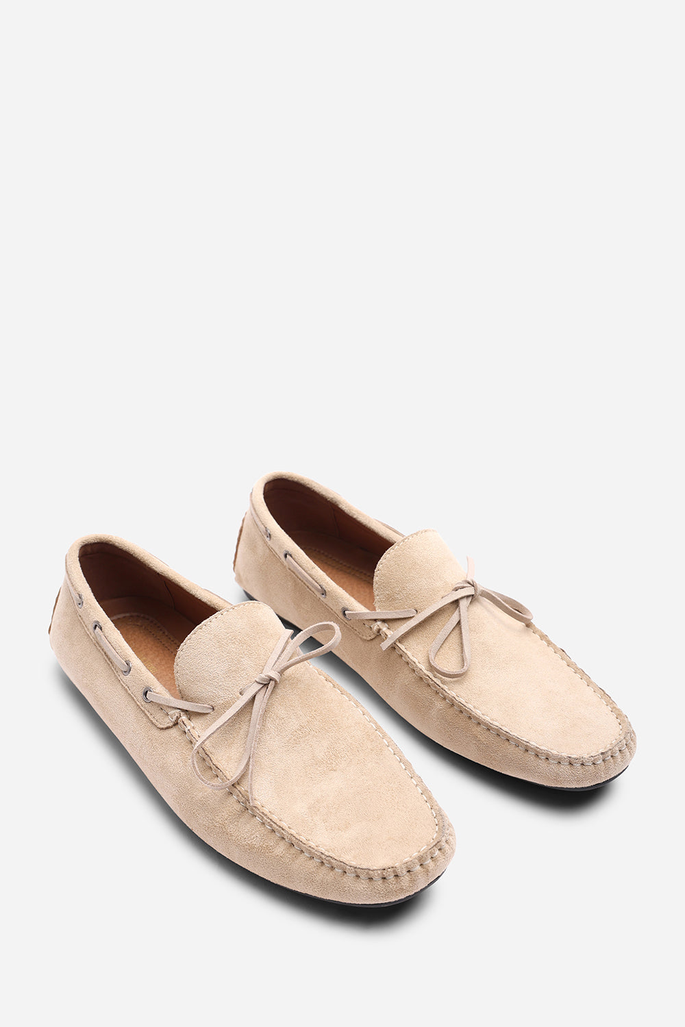 Carter Suede Slip on Lace Detail Loafer
